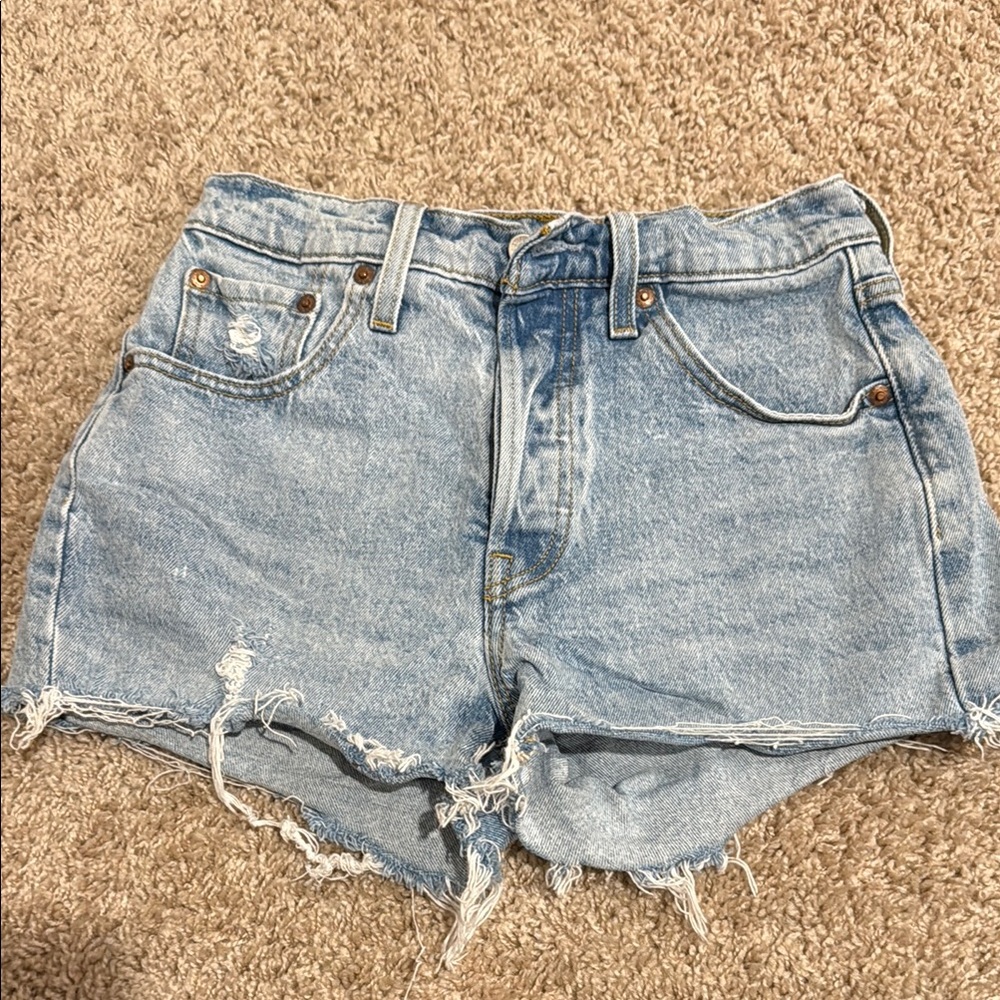 Denim High-Waisted Women Shorts